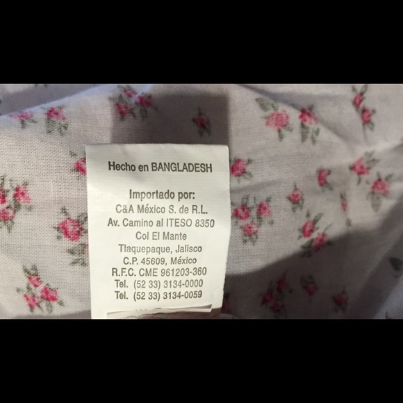 T.N.L White Floral Top - Picture 10 of 10